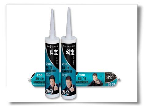 KEBAO 208 Curtain wall、doors and windows weather-proof silicone sealant